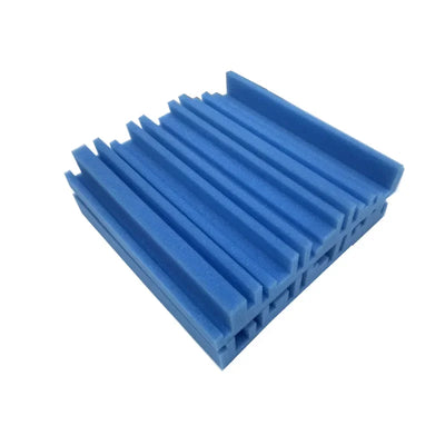 24Pcs 250X250X50Mm Studio Acoustic Foam Panels Sound Absorbing KTV Noise Absorption Foam Tile Wedge Sound Proofing Wall Panels
