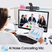 Angetube 4K Webcam with AI Tracking,Remot