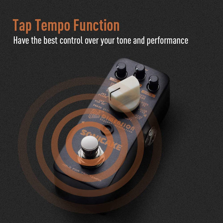 Modulation Pedal Modulation Guitar Pedal Phaser Flanger Chorus Tremolo Vibrato A