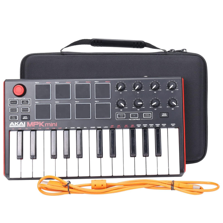 Co2Crea Hard Case Replacement for Akai Professional Mpk Mini Mkii/Mpk