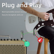 Wireless Guitar System Transmitter Receiver for Electronic Instrument Guitar