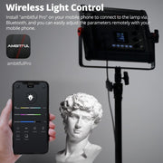 AMBITFUL P35R RGB Video Lighting,Rgb LED Video Light with APP Control,Photog