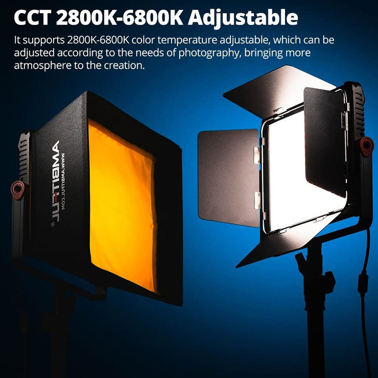 AMBITFUL P35R RGB Video Lighting,Rgb LED Video Light with APP Control,Photog