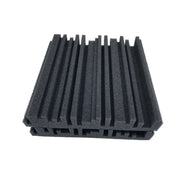24Pcs 250X250X50Mm Studio Acoustic Foam Panels Sound Absorbing KTV Noise Absorption Foam Tile Wedge Sound Proofing Wall Panels