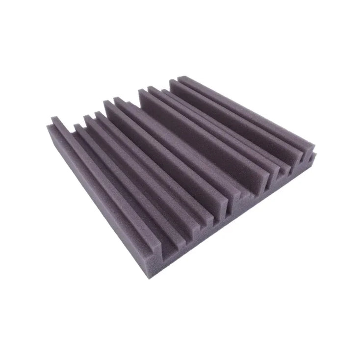 24Pcs 250X250X50Mm Studio Acoustic Foam Panels Sound Absorbing KTV Noise Absorption Foam Tile Wedge Sound Proofing Wall Panels