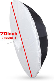Diffuser Cover for 70" Umbrella – Soft Light Modifier for Studio Flash and Speedlite Lighting - UN-014