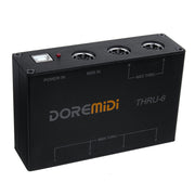Doremidi THRU-6 MIDI Interfaces Controller THRU 6 Thru Box Controller Adapter Converter 1 Input and 6 Output