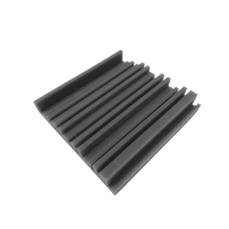 24Pcs 250X250X50Mm Studio Acoustic Foam Panels Sound Absorbing KTV Noise Absorption Foam Tile Wedge Sound Proofing Wall Panels