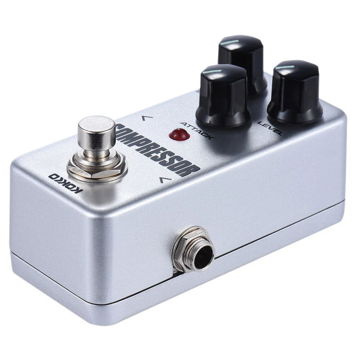 Electric Guitar Effect Pedal FCP2 Compressor Effect Pedal True Bypass Mini Single Guitar Pedal Guitar Accessories & Parts