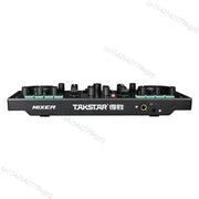Takstar MX3 Mixer Webcast Sound Card Mixing Console Podcast Studio for Karaoke Webcast Recording Live Streaming Guitar PC