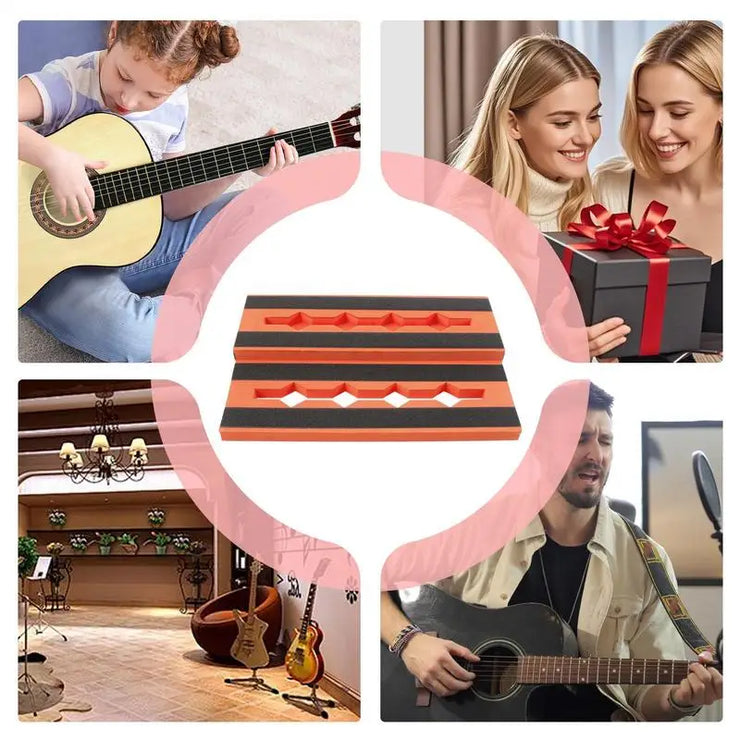 Guitar Pedal Board Non-Slip Mono Pedalboard Lightweight Musical Instrument Accessories Bass Supplies for Home School Travel