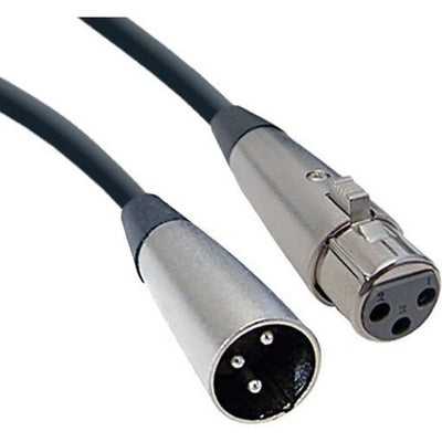 XLR Audio Extension Cable, XLR Male to XLR Female, 6 Foot