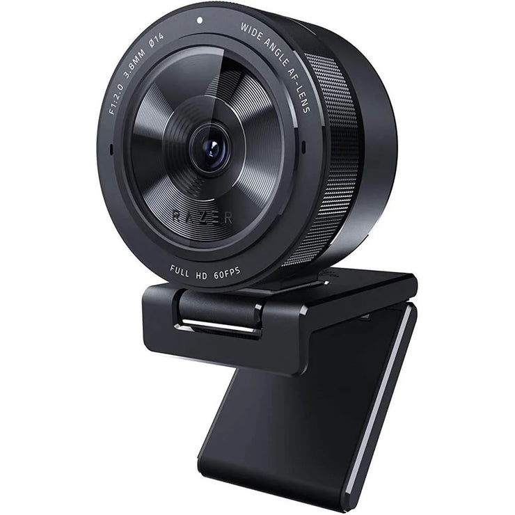 Kiyo Pro Streaming Webcam, Full HD 1080P 60FPS, Adaptive Light Sensor, Hdr-Enabled, Wide-Angle Lens, Black