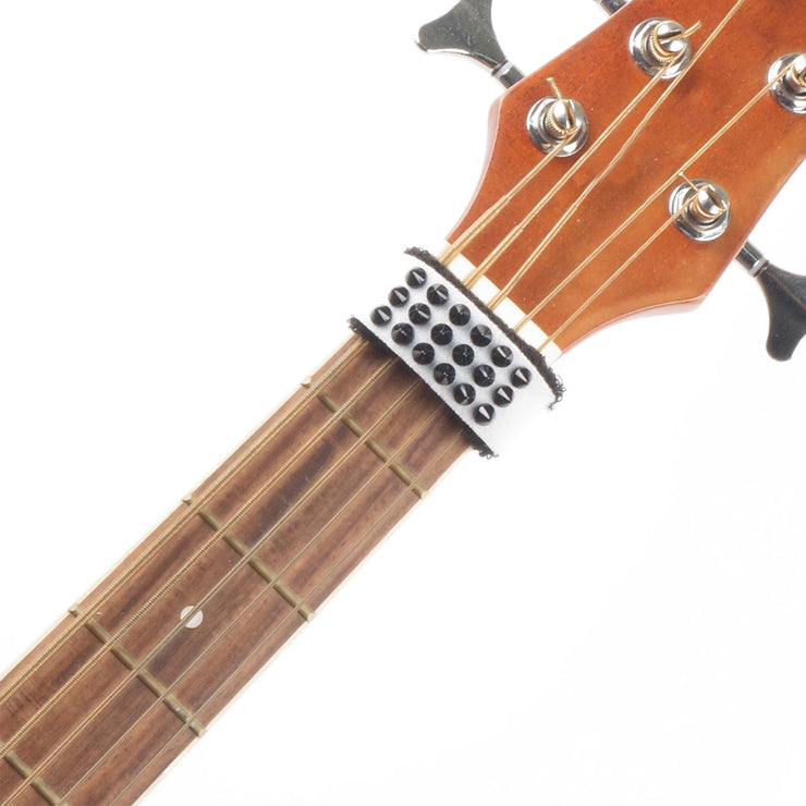 19Cm Guitar String Mute Guitar/Bass Gear Fretboard Muting Wrap Punk Style String Dampener String Muter for 7-String Guitar Bass