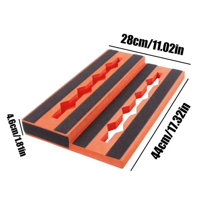 Guitar Pedal Board Non-Slip Mono Pedalboard Lightweight Musical Instrument Accessories Bass Supplies for Home School Travel
