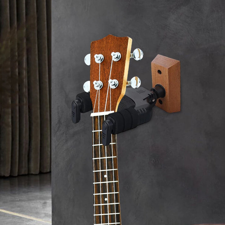 Guitar Holder Hook U Shaped Guitar Wall Mount Hanger Universal Plastic Guitar Hanger for Acoustic Electric Guitar Classic Bass