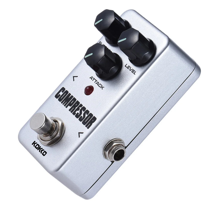 Electric Guitar Effect Pedal FCP2 Compressor Effect Pedal True Bypass Mini Single Guitar Pedal Guitar Accessories & Parts