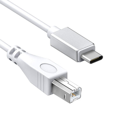 Type C to USB Midi Interface Cable - 1M, Connects Midi Controller, Keyboard and Audio Interface for Recording, Compatible with Samsung, Huawei Laptops and Macbook